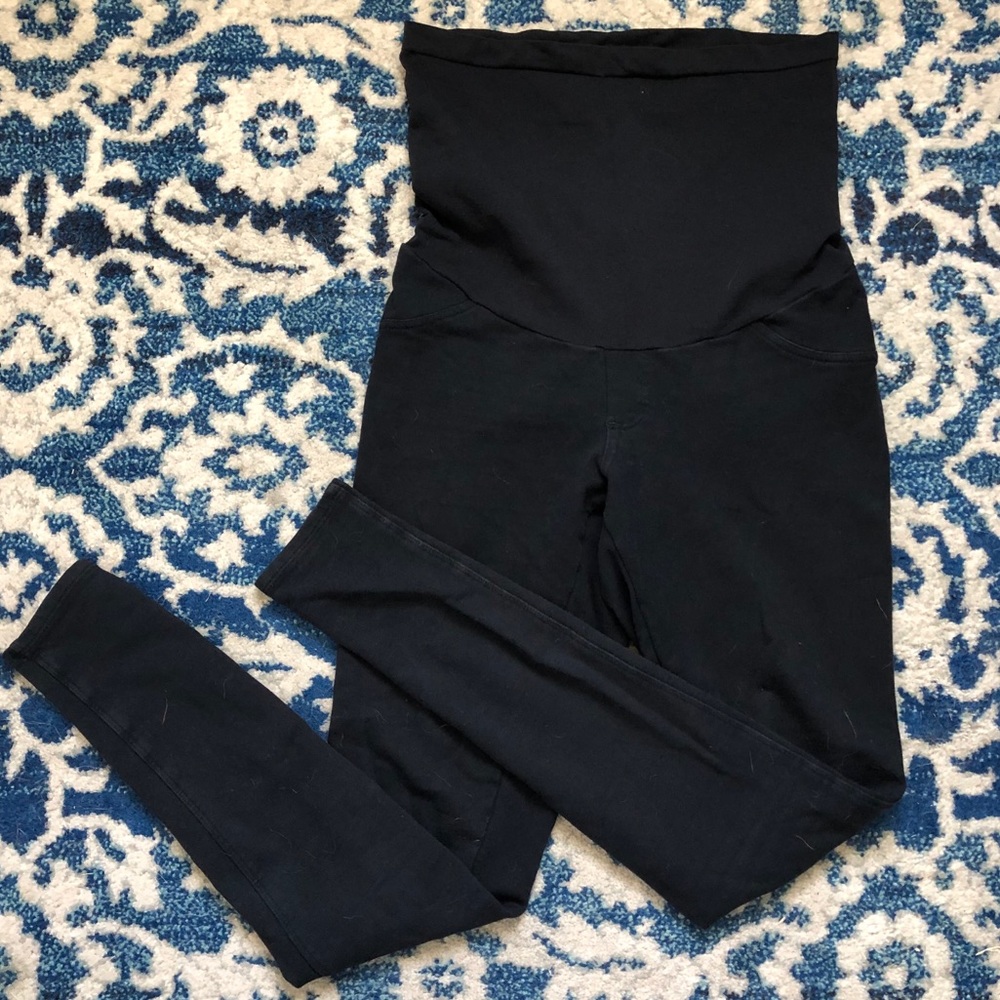 Full panel maternity jeggings